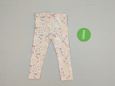 reserved woskowane spodnie: Leggings for kids, So cute, 1.5-2 years, 92, condition - Very good — 2