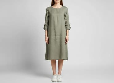 lniane sukienki dla puszystych: Promod, Sukienka damska, rozmiar L — 1