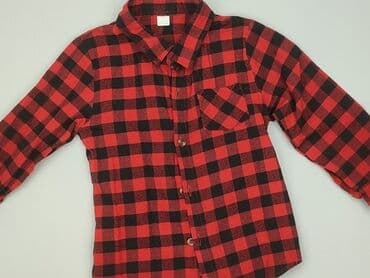 Shirt 3-4 years, condition - Very good, pattern - Cell, color - Red
