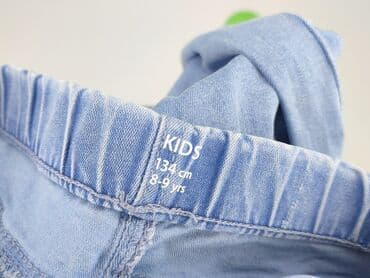 legginsy z kaszmirem: Spodnie jeansowe, 9 lat, 128/134, stan - Bardzo dobry — 4