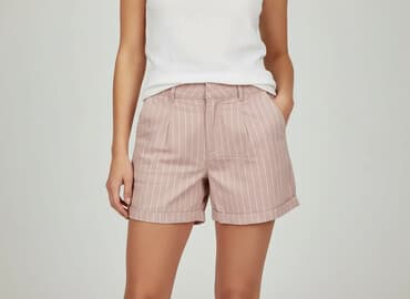 białe spodenki damskie sinsay: Sinsay, Szorty damskie, rozmiar M — 6