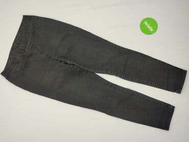 baggy jeans black: Leggings, Jeansy damskie, rozmiar M — 2
