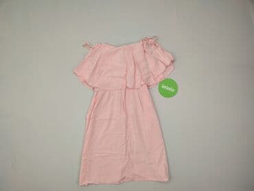 niebieska satynowa sukienka zara: Women`s dress, size S (EU 36) — 3