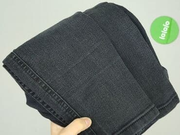 sinsay czarne spodnie z wysokim stanem: Sinsay, Jeansy damskie, rozmiar S — 7