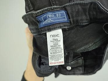 rajstopy tanie: Spodnie jeansowe, Next, 11 lat, 140/146, stan - Bardzo dobry — 5