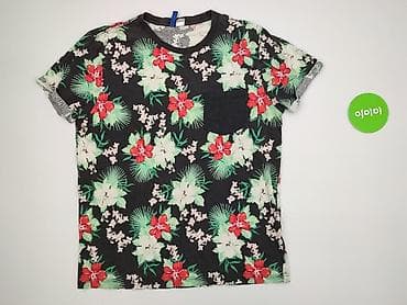 bluza kwiaty: H&M Divided, Koszulka dla mężczyzn, rozmiar L — 2