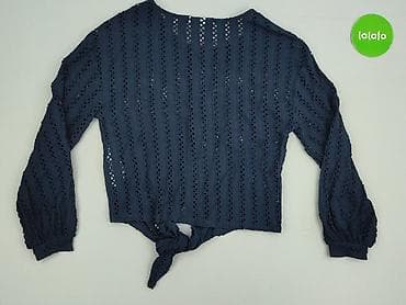 niebieska bluza hm: Vila, Bluzka damska, rozmiar S — 3