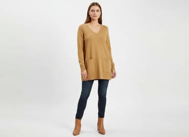 sukienka z dziurami: H&M, Tunika damska, rozmiar M — 7