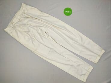 jasne buty: Spodnie materiałowe damskie, rozmiar L — 2