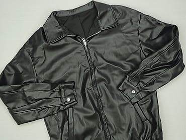 ramoneska oversize: Kurtka skórzana damska, rozmiar One size — 1