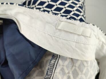 legginsy w prążki hm: H&M, Spodnie materiałowe damskie, rozmiar L — 4