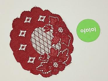 dekoracje komunijne: Serwetka 32 x 32, kolor - Bordowy, stan - Idealny — 3