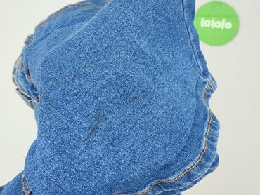 spodenki jeansowe z wysokim stanem pull and bear: PULL&BEAR, Szorty damskie, rozmiar 2XS — 4