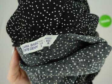 sukienka czarna w kropki zara: Zara, Sukienka damska, rozmiar S — 5