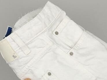 szorty jeansowe damskie wysoki stan: Szorty damskie, rozmiar M — 7