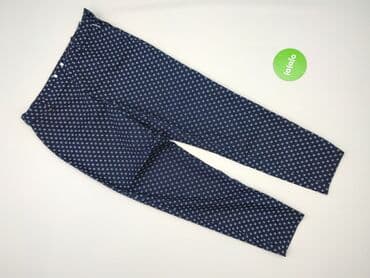 chinosy damskie granatowe: Spodnie materiałowe damskie, rozmiar M — 2