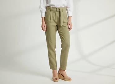 woskowane spodnie orsay: Orsay, Spodnie materiałowe damskie, rozmiar S — 7