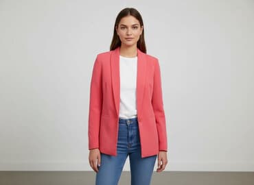 satynowy top pod marynarkę: FB Sister, Marynarka damska, rozmiar S — 8