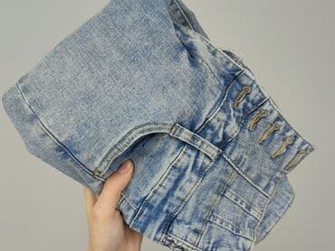 c a spodnie damskie z wysokim stanem: Jeansy damskie, rozmiar L — 6