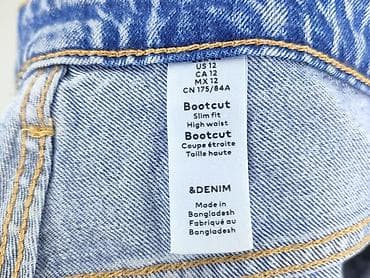 spodnie hm czarne: H&M, Jeansy damskie, rozmiar L — 4