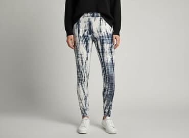 legginsy granatowe damskie: Esmara, Legginsy rozmiar S — 7