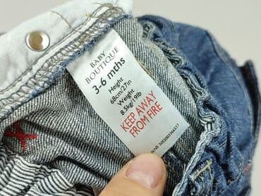 cross jeans płock: Spodnie jeansowe, Baby club, 3-6 miesięcy, stan - Idealny — 4