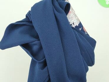 granatowa sukienka z białym kołnierzykiem: Women, Sukienka damska, rozmiar S — 5