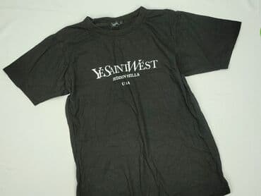 czarny tshirt: Boohoo, Koszulka dla mężczyzn, rozmiar L — 1