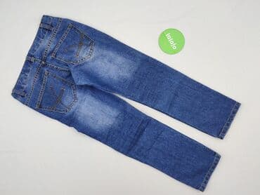 saint laurent ubrania: Spodnie jeansowe, Y.F.K., 10 lat, 140, stan - Bardzo dobry — 3