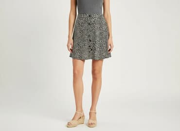 spódniczka falbanki kwiaty: H&M, Spódnica damska, rozmiar S — 7