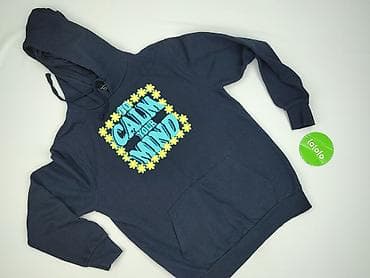 napisy na bluzach: Tessentials, Bluza z kapturem dla mężczyzn, rozmiar M — 2