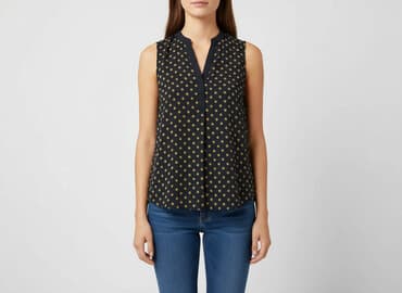 czarna bluza damska hm: H&M, Bluzka damska, rozmiar L — 6