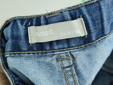 koszulka mcqueen new yorker: Spodnie jeansowe, Name it, 2-3 lat, 92, stan - Bardzo dobry — 4