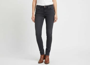 tanie jeansy rurki damskie: Jeansy damskie, rozmiar M — 6