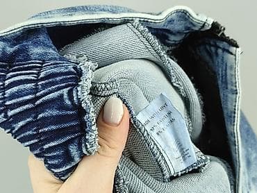 aladynki: Spodnie damskie joggery MINOUU – denimowy efekt - Model: joggery — 5