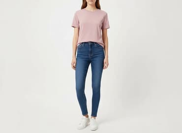 koszulka river island: River Island, T-shirt damski, rozmiar XS — 1