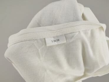 жіноча футболка m eu 38 візерунок принт колір білий: T-shirt damski, rozmiar S — 4