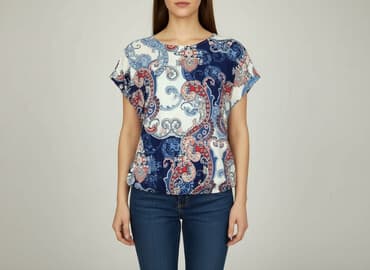 bluzki nietoperz plus size: Bluzka damska, rozmiar One size — 6