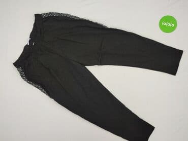 neonowe spodnie damskie: Spodnie materiałowe damskie, rozmiar L — 2