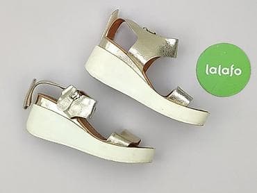 deezee sandaly na platformie: Venezia, Sandały damskie, rozmiar 37 — 2