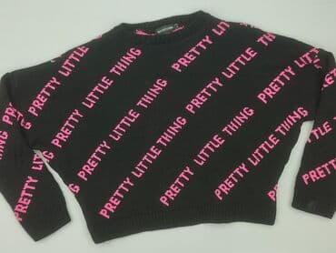 czarny sweter: PrettyLittleThing, Sweter damski, rozmiar L — 1