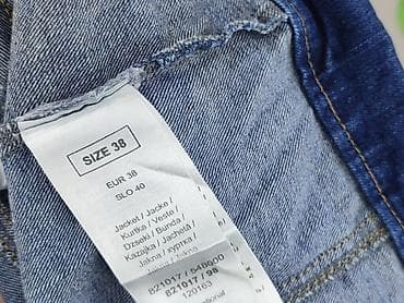 grey denim jeans: Orsay, Kurtka jeansowa damska, rozmiar M — 5