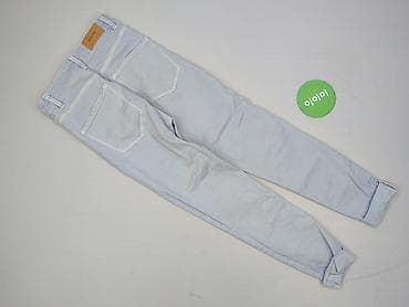 white jeans: Stradivarius, Jeansy damskie, rozmiar S — 3