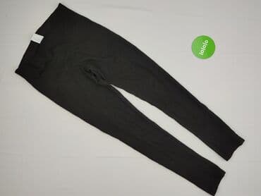 prazkowane leginsy: Gina Tricot, Legginsy rozmiar M — 2