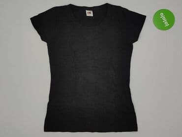 guess czarne t shirty damskie: Fruit Of The Loom, T-shirt damski, rozmiar XS — 3