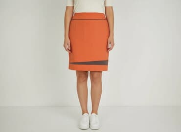 pomarańczowa spódnice ołówkowe: Spódnica damska, rozmiar XL — 6