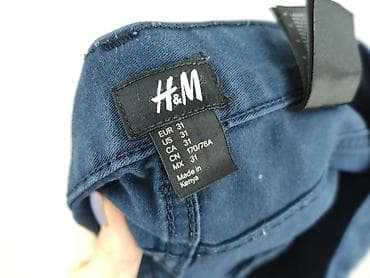 calvin: H&M, Chinosy dla mężczyzn, rozmiar M — 4