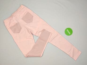 woskowane legginsy z wysokim stanem zara: Leggings M — 4