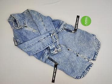 jeansy oversize: Women`s jeans jacket, size XS — 2