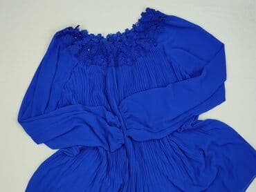 chabrowa bluzki plus size: Zanzea, Bluzka damska, rozmiar One size — 2